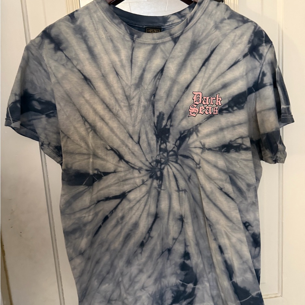 Tie-Dye Men's Shirt - Blue